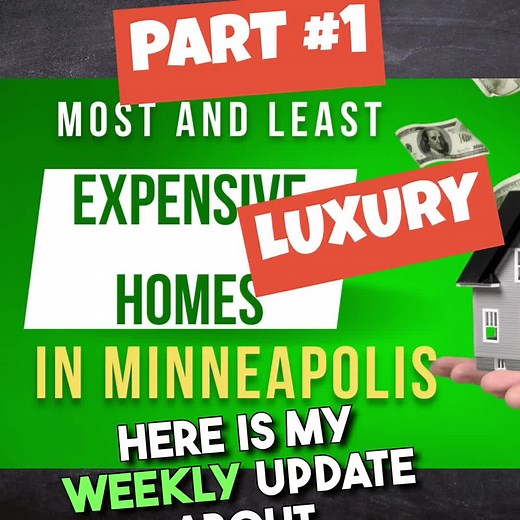 Unveiling Minneapolis's Latest Real Estate Gems: Explore the Most and Least Expensive Homes of the Week! 🏡🌆 #MinneapolisHomes #RealEstateMarket #HomeForSale #LuxuryLiving #PropertyInvestment #northstarrealestateassociates #MiguelSevilla