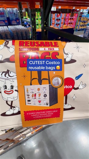 Discover Costco's Cute Reusable Shopping Bags for $6.99