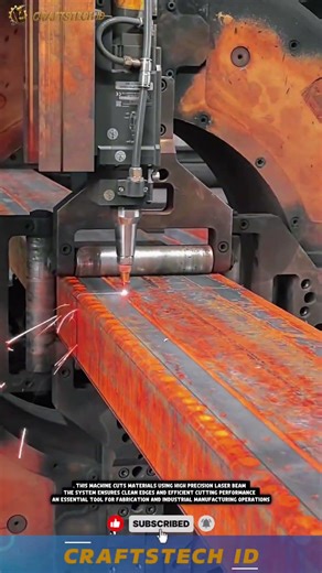 Laser Cutting Machine for High Precision and Efficient Material Processing Work #machine