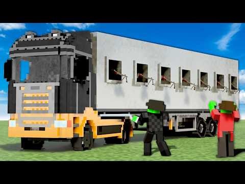 I Built a Zombie Survival SEMI TRUCK in Teardown!