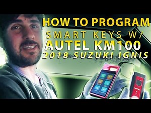How to program the remote control of the Suzuki Ignis