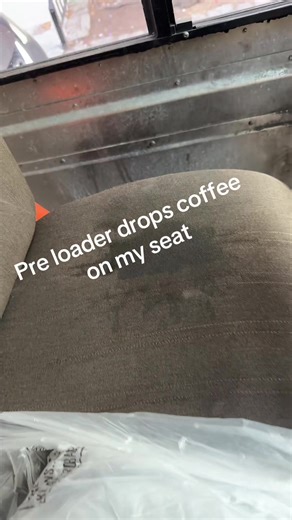 Pre Loader Drops Coffee on My Seat in Bronx