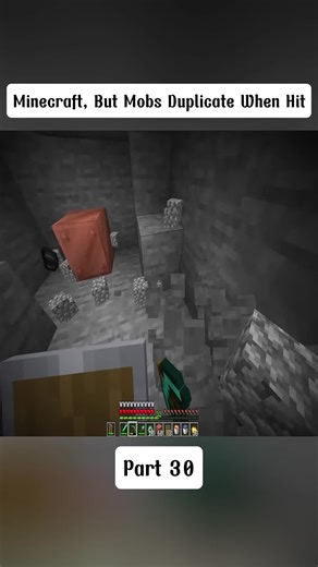 Minecraft Challenge: Duplicating Mobs When Hit