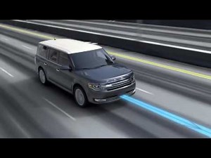 Ford Flex Adaptive Cruise Control and Collision Warning with Brake Support