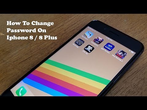 How To Change Password On Iphone 8 / Iphone 8 Plus - Fliptroniks.com