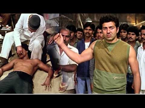 एक ही मुक्के में कर दिए ढेर | Sunny Deol Fighting Scene | Ghayal Movie Scene