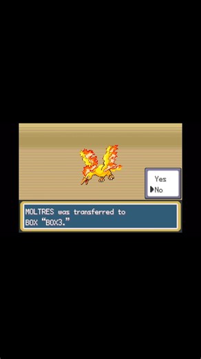 I CAUGHT MOLTRES🔥🦅 #shorts #pokemon #gaming #retro #nintendo #fire