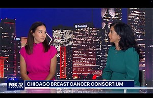 The Chicago Breast Cancer Consortium brings Rush and other local health systems together to increase access to breast cancer clinical trials. Rush oncologist Ruta Rao, MD, joins Fox 32 Chicago to explain the benefits for women in the Chicago area. Watch the full interview: https://rsh.md/3KrrheR | Rush University System for Health