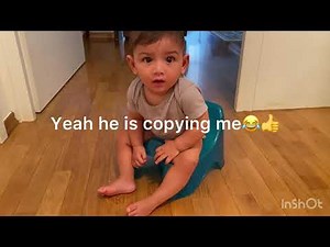 Poop/potty training to 7month old baby