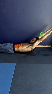 The Hollow Body A fundamental core exercise in gymnastics for a reason. It will not not only work your abs, but it will serve in understanding proper body positioning for many calisthenics movements and skills. 👇This is how I like to enter the position… ✅ Elevate the scapulas (shoulders to ears) ✅ Raise the upper back (flex the abs) ✅ PPT (engage the abs & glutes) ✅ Open hips (push legs down) ✅ Legs straight & pointed feet 🔑 Some key points… ✔️Upper Back OFF the floor ✔️ Lower Back ON the floo