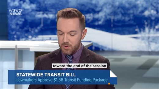 1.6K views · 25 reactions | Illinois lawmakers passed a $1.5 billion transit funding package that they say will keep trains and buses running as federal COVID-19 aid dries up and ridership remains at pre-pandemic levels. https://to.wttw.com/47sQFKc | WTTW - Chicago PBS | Facebook