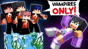 【Aphmau】番外篇，APHMAU在《我的世界》中的一个仅限王的迷你星球上！_我的世界_游戏动画