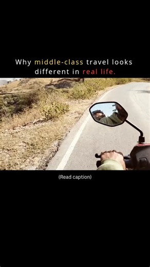 lazyy traveller | Middle-class travel isn’t about luxury. It’s about making calculations before excitement. Checking train prices before hotel views.... | Instagram