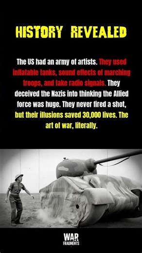 The US Ghost Army: How Inflatable Tanks Saved 30,000 Lives in WWII