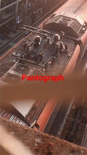 #Indian Railway #what is the function of pantograph in train
