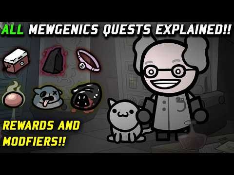 Mewgenics All Quests Explained (Rewards, Modifiers & Unlocks)