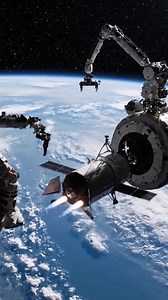 SpaceX Dragon spacecraft docks with the ISS! #SpaceX #Starlink #Satellite #EarthView #SpaceCam #OrbitView #Nasa | Space Xplore