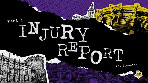 Final Vikings vs. Steelers Injury Report for Week 4 of 2025