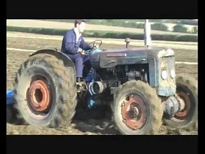 Roadless Fordson Major 4wd with 7ft Disc Harrow