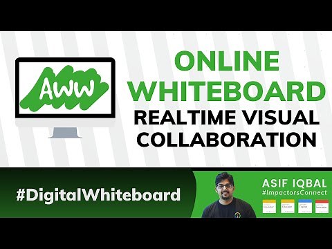 Digital Whiteboard for Realtime Visual Collaboration | AWW App