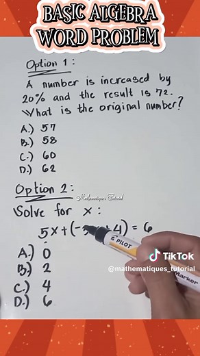 Basic Algebra Word Problems Made Easy