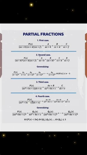 Gupta academy on Instagram: "Partial fractions worksheet for practice #tutringkids #educational #basiclearning #everydaynewworksheets #followformorevideo trending"