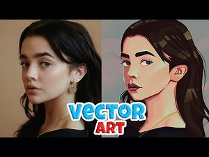 How To Draw Digital Art ✨️ Vector art