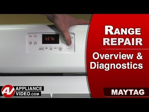 Maytag MGR8600DH Stove - Overview and Diagnostic Mode