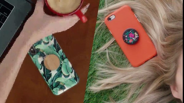 Watch LB Pop Socket Two Initials Monogram Rose Gold - PopSockets Grip and Stand for Phones and Tablets on Amazon Live