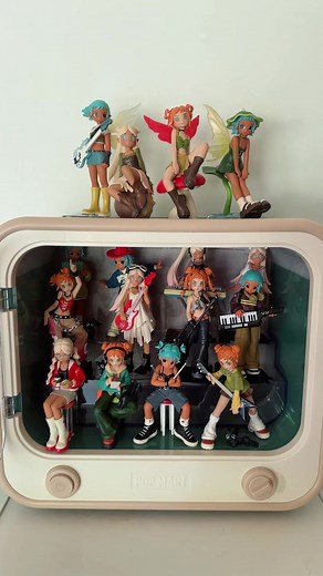 Final video wrapping up the second set of Peach Riot figures from Pop Mart! 🧚‍♂️ #peachriot #punkfairy #popmart #riotgrrrl #figurecollector #grungefairy