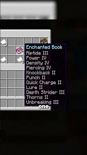 The Rarest Enchanted Book in Minecraft