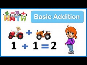 Basic Addition for Kids | Learn Addition on the Farm! 🌾🐄 | Fun Math for Kids