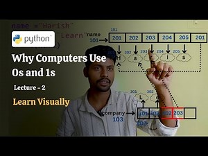 Why Computers Use 0s and 1s | Lecture - 2 | Beginner Python Tutorial Course for Web Development
