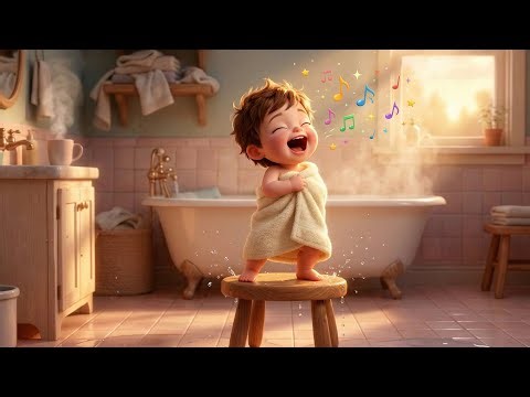 Bath Time Song for Kids | Wash Wash Clean & Fun Nursery Rhyme