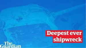 1.5K views · 42 reactions | A US navy destroyer escort has become the deepest shipwreck to be discovered, according to explorers. The USS Samuel B Roberts, known as the 'Sammy B', was identified on Wednesday broken into two pieces on a slope at a depth of 6,985m (22,916ft), or about four miles. It engaged a Japanese fleet in the largest sea battle of the second world war in the Philippines. | Guardian Australia | Facebook
