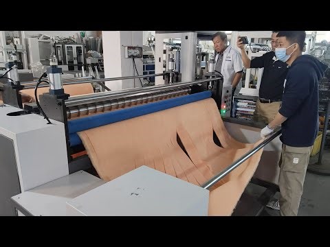 Roller Fabric Slitting Machine Testing for MALAYSIAN Customer