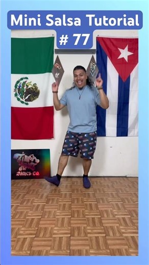 THIS salsa move GIVES you HAPPY FEET! #salsa #dance #tutorial #shorts