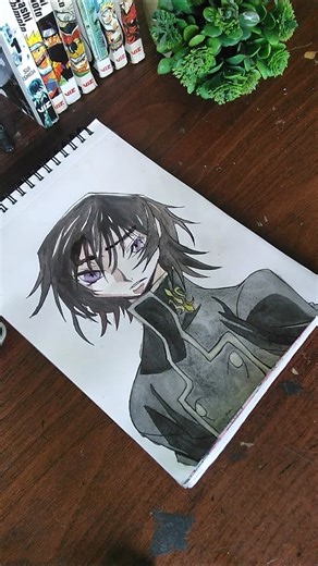 lelouch britania drawing 🔥 #art #CodeGeas