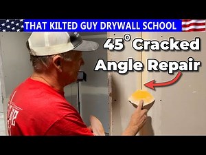 How to FIX Crooked, or Cracked Vaulted Ceiling Angles For Good
