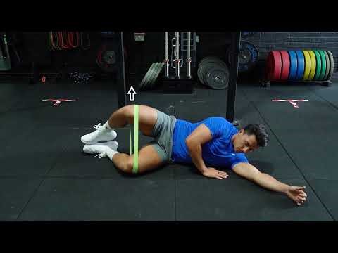 Banded Clamshell | Band | Strength and Conditioning Exercises