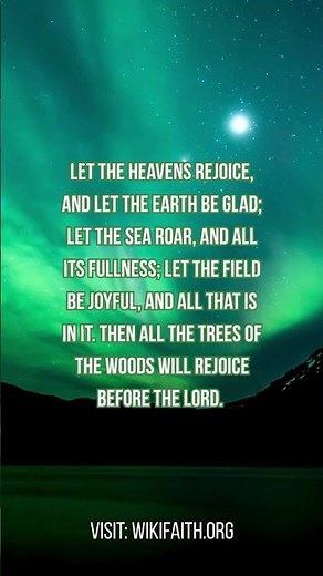 “Let All Creation Rejoice… The King Is Coming | Psalm 96:11–13”