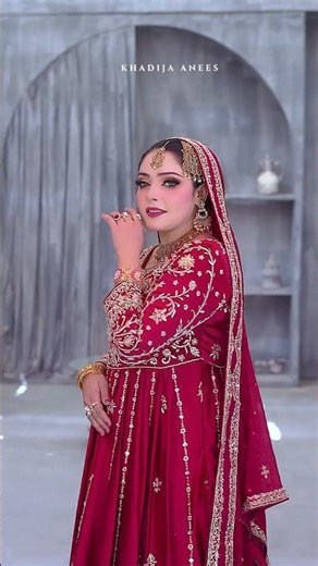 Red bridal that defines royalty 👑❤️