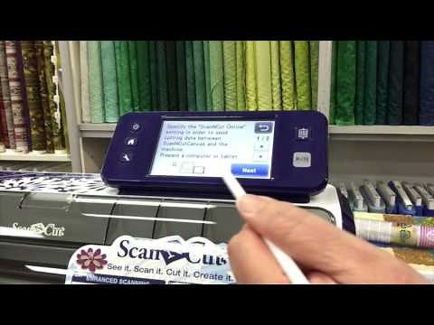 Brother Scan n Cut CM900 Wireless Setup