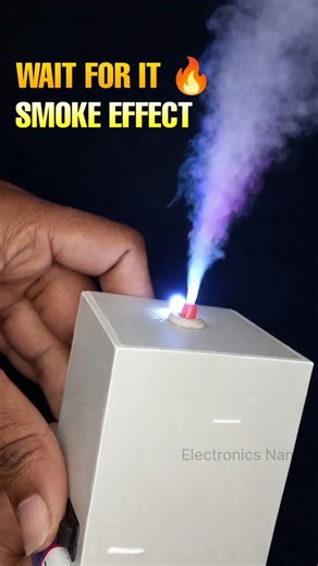 Mini Smoke Machine | mosquito killer #shorts #smokemachine #scienceexperiment