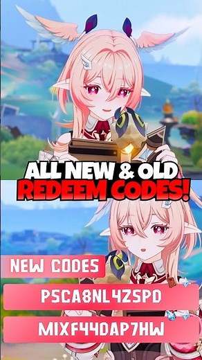 All Redeem Codes (Free Primogems) in Genshin Impact