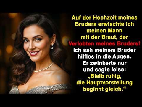 I caught the bride with my husband at the wedding! My brother looked at me and muttered...