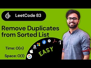 LeetCode 83 | Remove Duplicates from Sorted List
