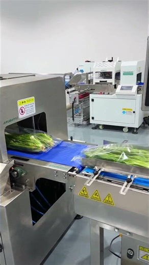 Supermarket vegetable packaging machine, which can automatically label and package #arubapack