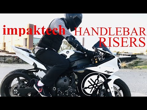 Impaktech Handle Bar Risers _ Installation and Review