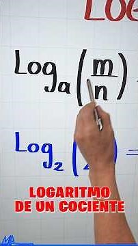 Properties of logarithms | Logarithm of a quotient